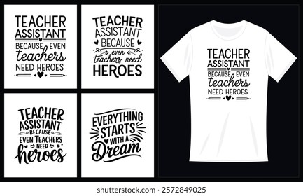 Happy teachers day bundle t shirt design 