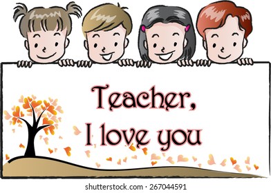 happy teachers day card