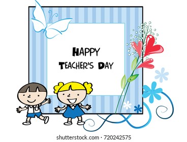happy teachers day card