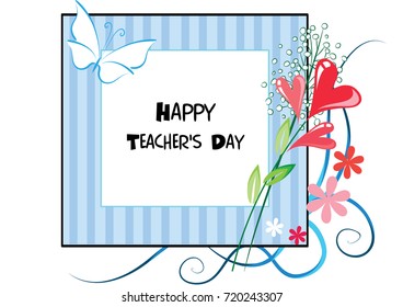 happy teachers day card