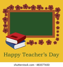 Happy Teacher's day design template