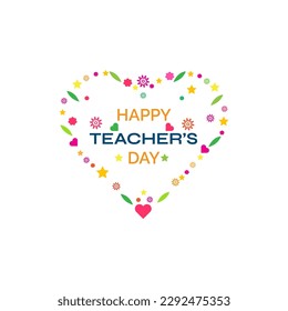 Happy Teacher's Day Greeting Card