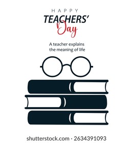 Happy teachers day, International Happy Teacher's day Social media post.