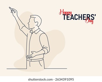 Happy teachers day, International Happy Teacher's day Social media post.