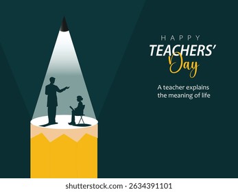 Happy teachers day, International Happy Teacher's day Social media post.
