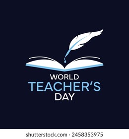 Happy Teachers Day. International Teachers Day. Teacher Day.

