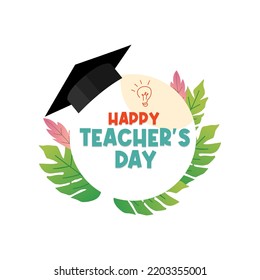happy teacher's day social media post