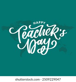 happy Teachers day, Teacher day greeting card, Social media template, editable template, teacher day  social media design.teachers day stock illustration.