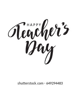Happy Teachers Day Logo Images, Stock Photos & Vectors | Shutterstock