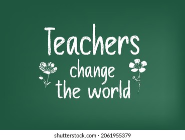 happy teacher's day vector art design 