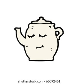 happy teapot cartoon