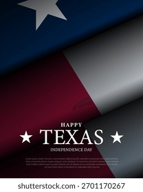 Happy Texas Independence Day Background illustration
