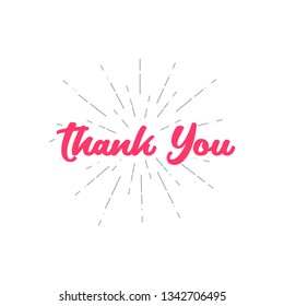 Happy, Thank You, and Welcome Vector Template