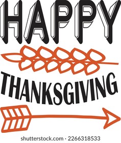 happy thanks giving. just nice good looking for a design 
