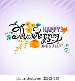 Happy Thanksgiving!