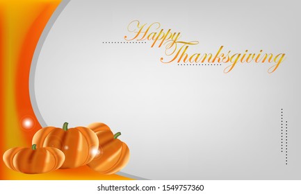 happy thanksgiving background for banner, invitation, layout. design template for holiday