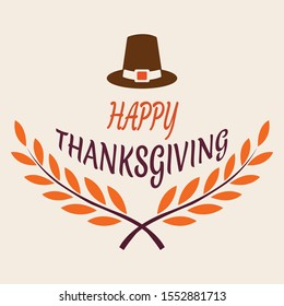 happy Thanksgiving background. Eps10 - Vector