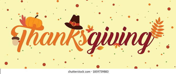 Happy Thanksgiving background vector artwork