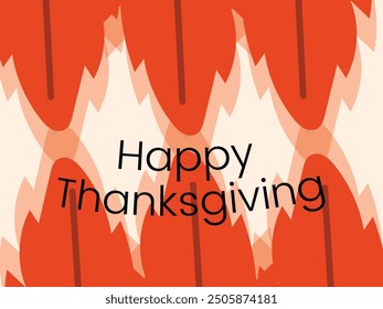 Happy thanksgiving background vector design