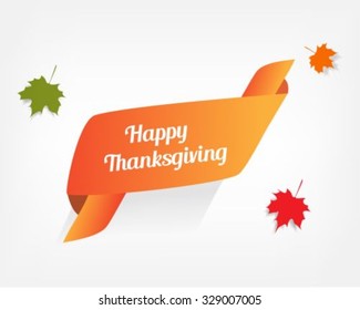 Happy Thanksgiving banner