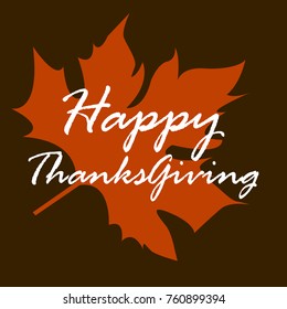 HAPPY THANKSGIVING banner