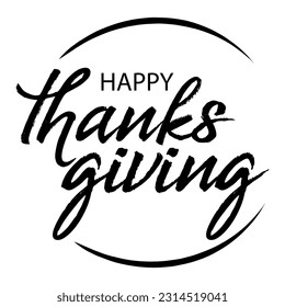 Happy Thanksgiving Banner, Thanksgiving Background, Thanksgiving Text, Holiday Greeting Card, Be Thankful Vector Illustration Background

