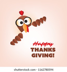 Happy Thanksgiving Card Design