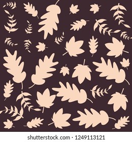 happy thanksgiving celebrate with leaves.