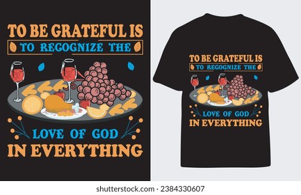 Happy Thanksgiving Celebration Seal T-Shirt Design