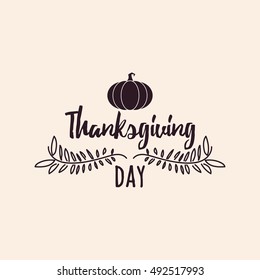 Happy Thanksgiving Day