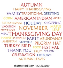 Happy Thanksgiving Day background  can be use as flyer, banner or poster. Vector.