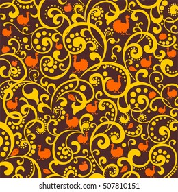 Happy thanksgiving day background. Vector illustration