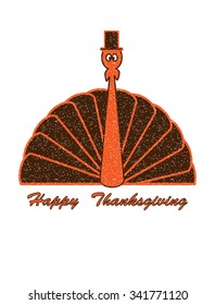 Happy thanksgiving day card