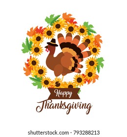 Happy thanksgiving day design