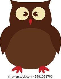Happy Thanksgiving Day Element. Vector Illustration in Flat Cartoon Style.