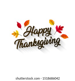 Happy thanksgiving day illustration vector