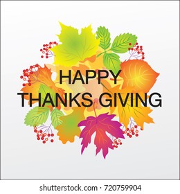 Happy Thanksgiving Day logotype
