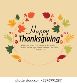 Happy thanksgiving day November 23