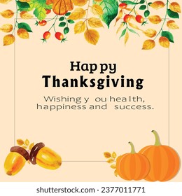 Happy thanksgiving day party November