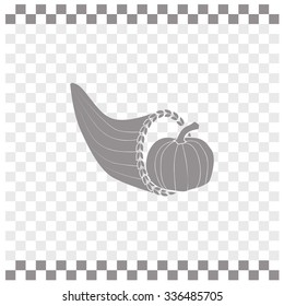 Happy Thanksgiving Day. Set vector icon