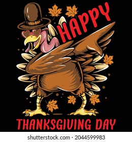 Happy Thanksgiving Day T Shirt Design