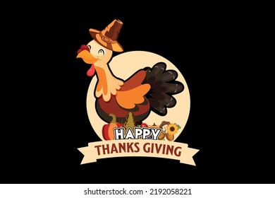 Happy thanksgiving, thanksgiving day t shirt design