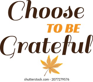 Happy Thanksgiving Day. Typography for print or use as poster, card, flyer or T Shirt