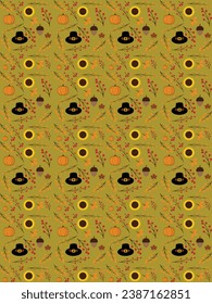 Happy thanksgiving day. Vector banner, greeting card with text Happy thanksgiving day