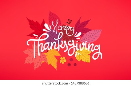Happy Thanksgiving Day. Vector concept