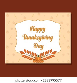 Happy Thanksgiving Day vector Design