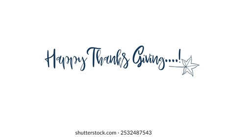Happy Thanksgiving Day Vector Illustratio