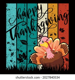 Happy Thanksgiving Day vector  t-shirt design that are perfect for coffee mug, poster, cards, pillow cover, sticker, Canvas design, and Musk design.