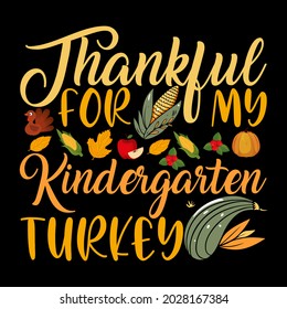 Happy Thanksgiving Day vector  t-shirt design that are perfect for coffee mug, poster, cards, pillow cover, sticker, Canvas design, and Musk design.