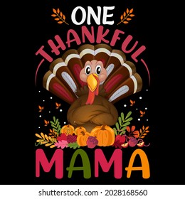 Happy Thanksgiving Day vector  t-shirt design that are perfect for coffee mug, poster, cards, pillow cover, sticker, Canvas design, and Musk design.